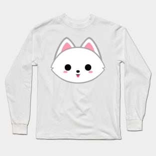 Cute Samoyed Long Sleeve T-Shirt